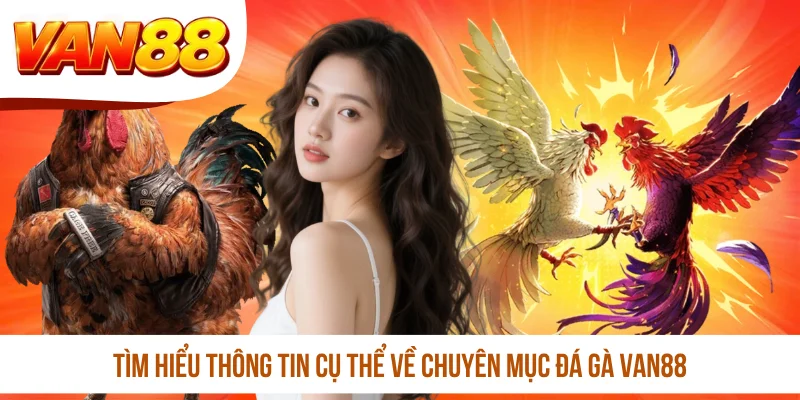 Tìm hiểu thông tin cụ thể về chuyên mục đá gà VAN88 Tìm hiểu thông tin cụ thể về chuyên mục đá gà VAN88